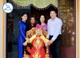 Lãnh đạo BQL gặp gỡ Viện chủ Ni Trưởng Thích Nữ Diệu Nghĩa