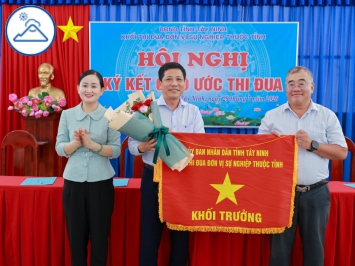 Khối thi đua đơn vị sự nghiệp thuộc tỉnh ký kết giao ước thi đua năm 2026
