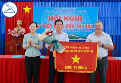 Khối thi đua đơn vị sự nghiệp thuộc tỉnh ký kết giao ước thi đua năm 2026