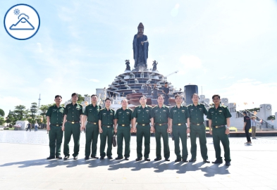Hỗ trợ đoàn khảo sát Bộ đội Biên Phòng