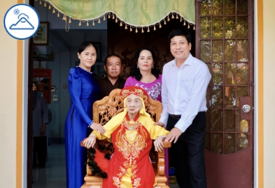 Lãnh đạo BQL gặp gỡ Viện chủ Ni Trưởng Thích Nữ Diệu Nghĩa